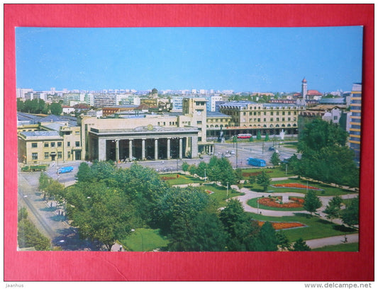 The North Railway Station Square - Bucharest - 1795 - Romania - unused - JH Postcards