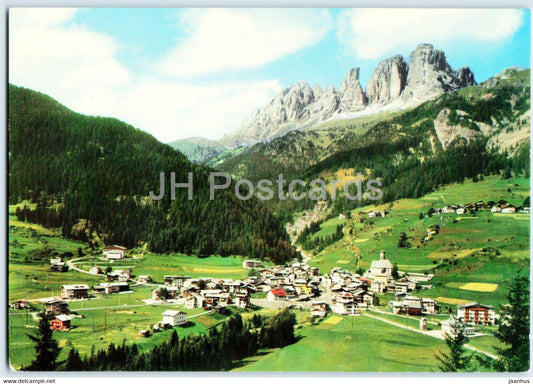 Dolomiti di Fassa - Trentino - Campitello - Sassolungo - 4161 - Italy - unused - JH Postcards