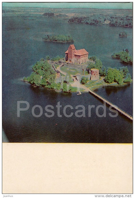 Trakai Castle - 1975 - Lithuania USSR - unused - JH Postcards