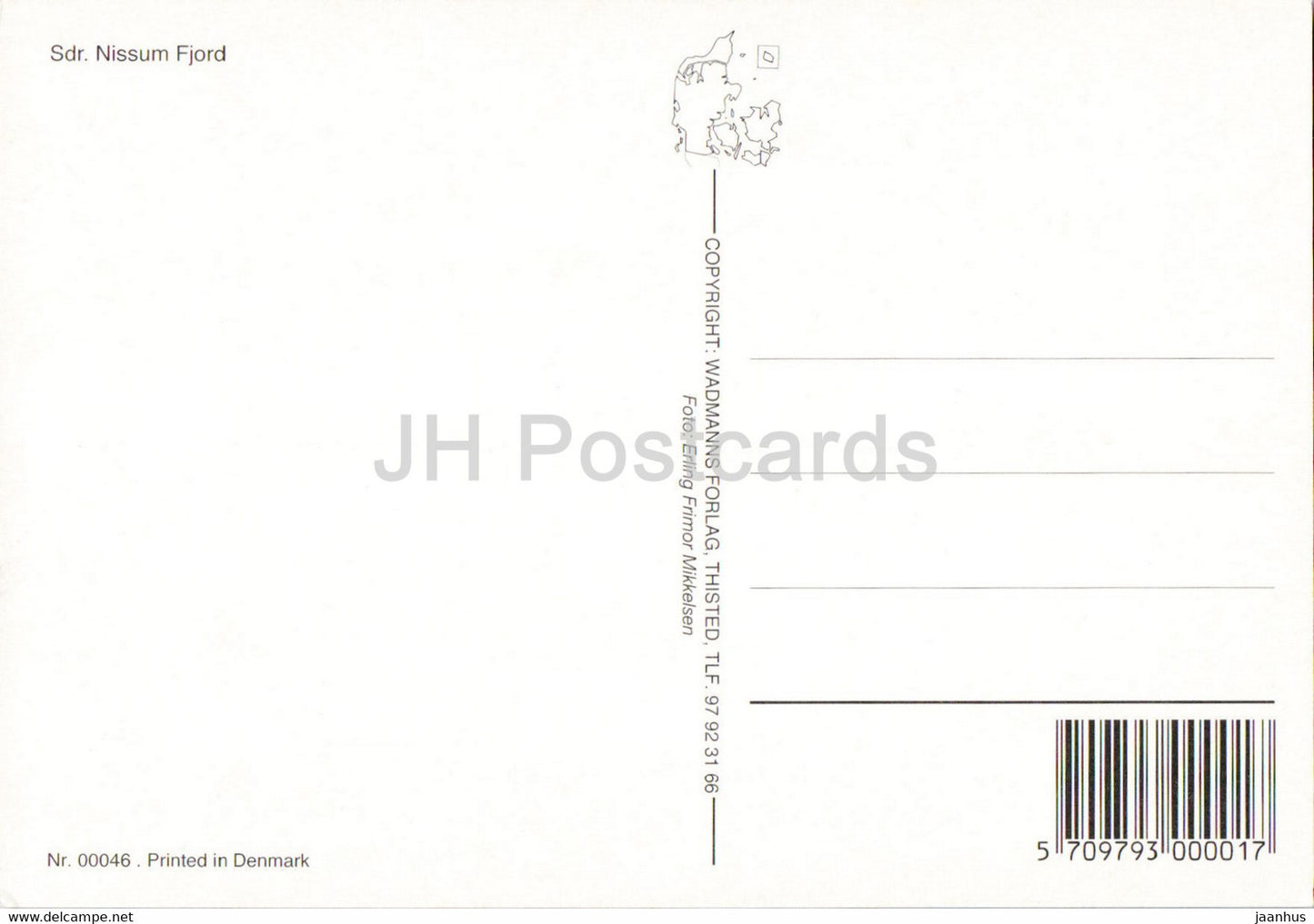 Sdr Nissum Fjord - Denmark - unused