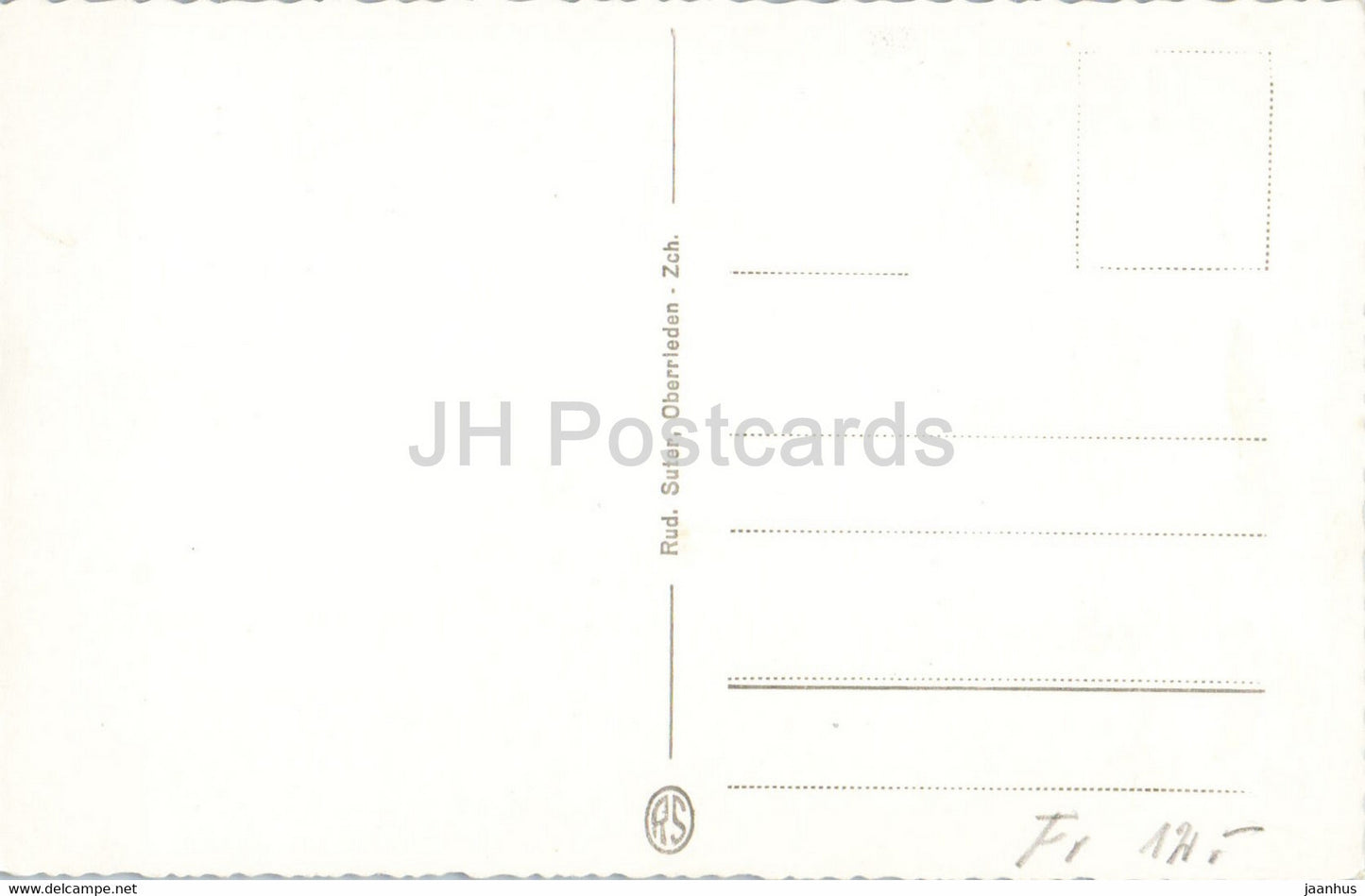 Andermatt - 257 - carte postale ancienne - Suisse - inutilisée