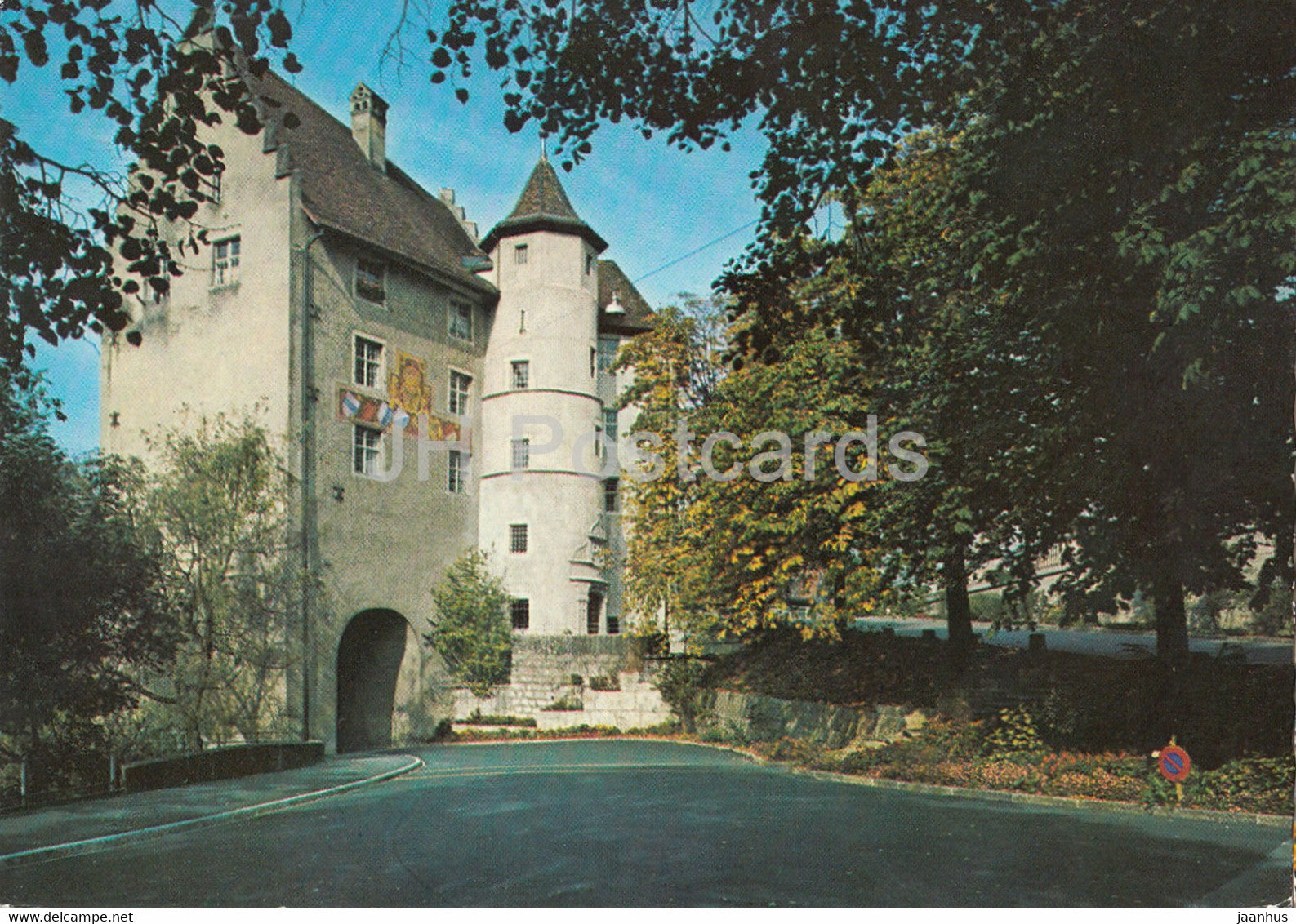 Baden - Das Landvogteischloss - Museum - castle - 147 - Switzerland - used - JH Postcards