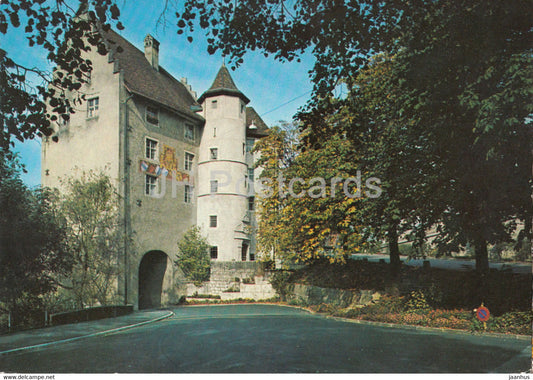 Baden - Das Landvogteischloss - Museum - castle - 147 - Switzerland - used - JH Postcards