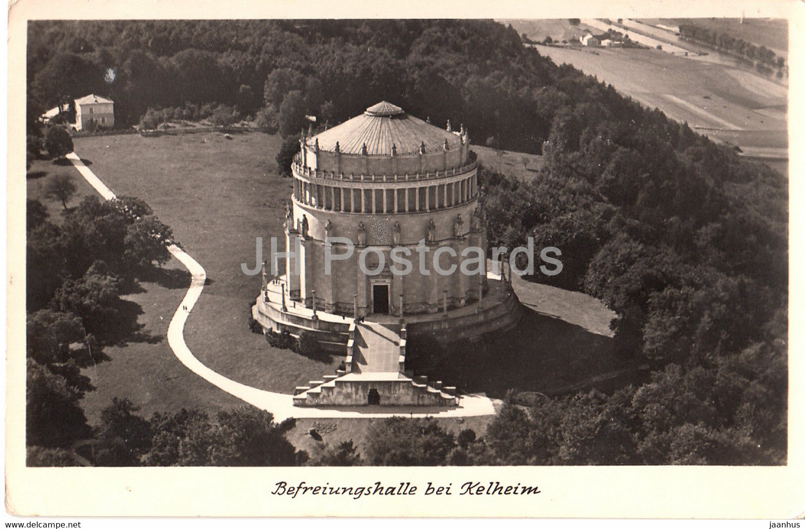 Befreiungshalle bei Kelheim - old postcard - Germany - unused - JH Postcards
