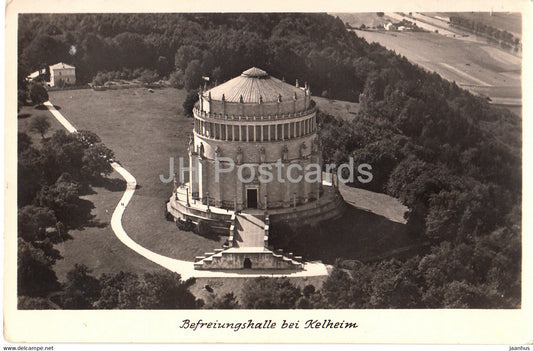 Befreiungshalle bei Kelheim - old postcard - Germany - unused - JH Postcards