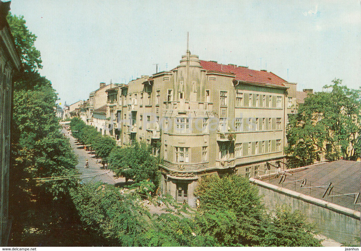Chernivtsi - Kobylianska street - 1973 - Ukraine USSR - unused - JH Postcards