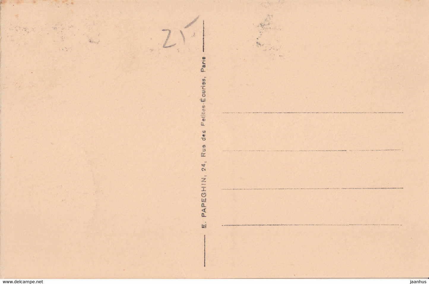 Palais de Versailles - Le Palais et le Parterre d' Eau - old postcard - 12 - France - unused