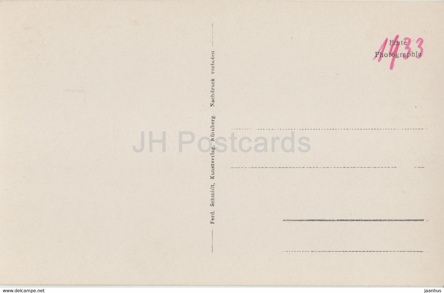 Nurnberg - Sebaldusgrab - 1 - old postcard - Germany - unused