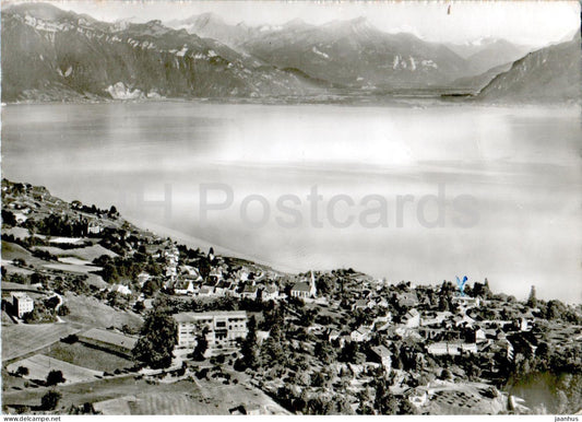 hotel Victoria Chexbres - old postcard - 1955 - Switzerland - used - JH Postcards