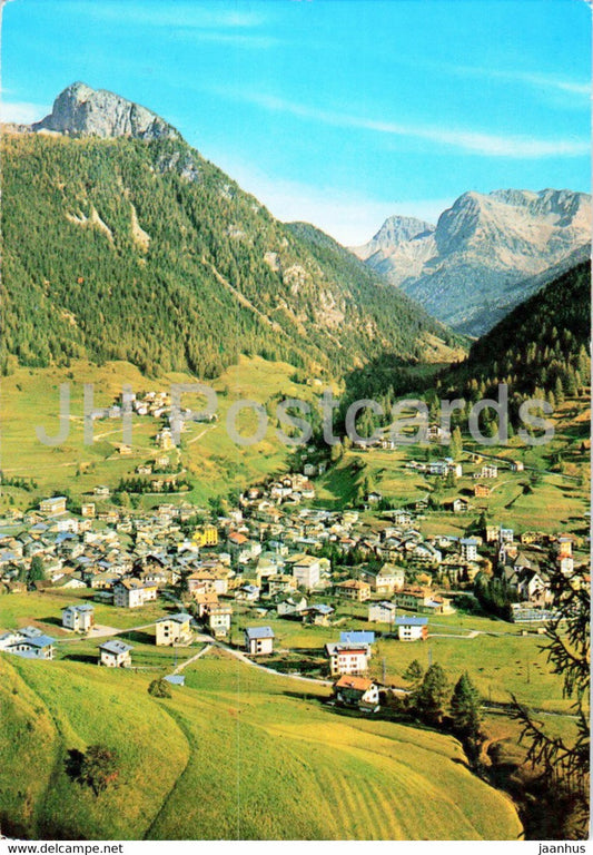 Moena 1200 m Panorama - 1967 - Italy - used - JH Postcards