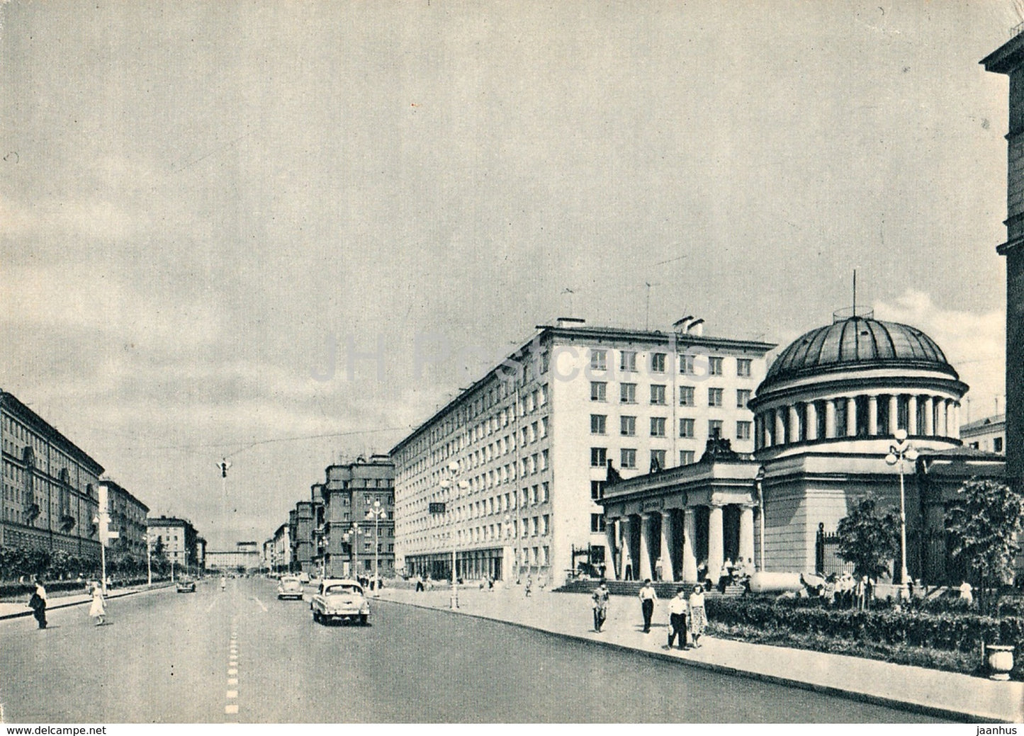 Leningrad - St. Petersburg - Avtovo - Stachki Prospect - Lenin Underground Station - 1960 - Russia USSR - unused - JH Postcards