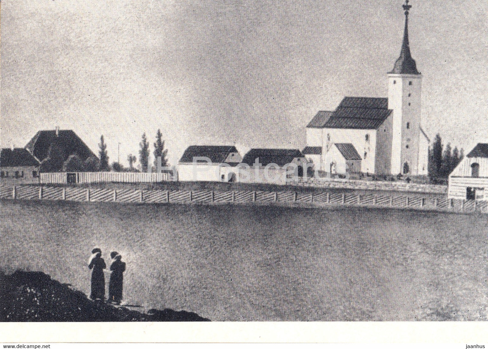 Koeru - Chapel of the Baer family - church - 1976 - Estonia USSR - unused - JH Postcards