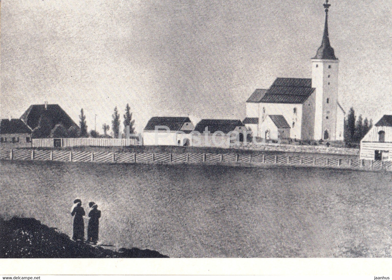 Koeru - Chapel of the Baer family - church - 1976 - Estonia USSR - unused - JH Postcards