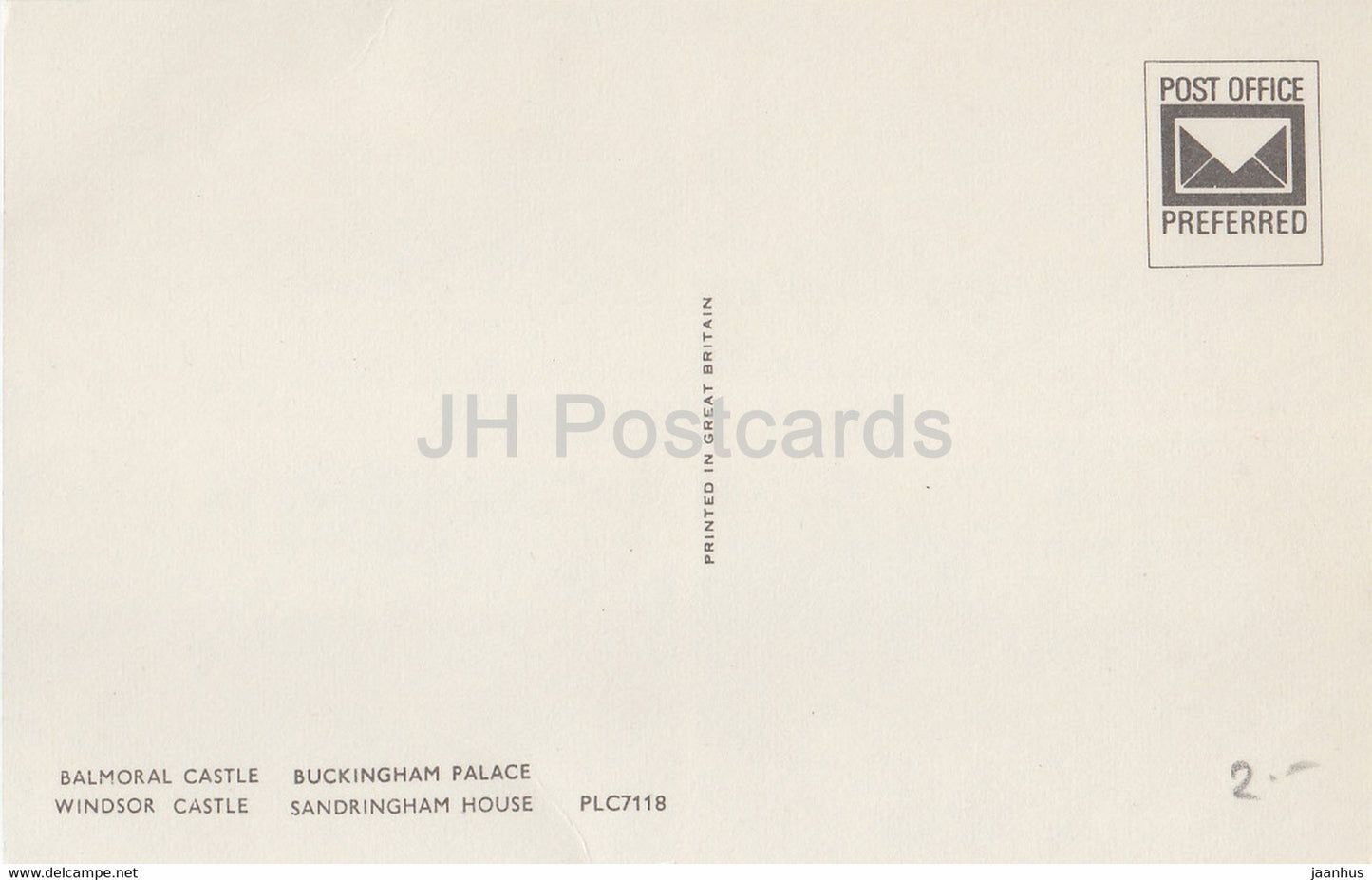 Royal Residences - Balmoral castle - Buckingham Palace - Windsor - Sandringham house - England - United Kingdom - unused