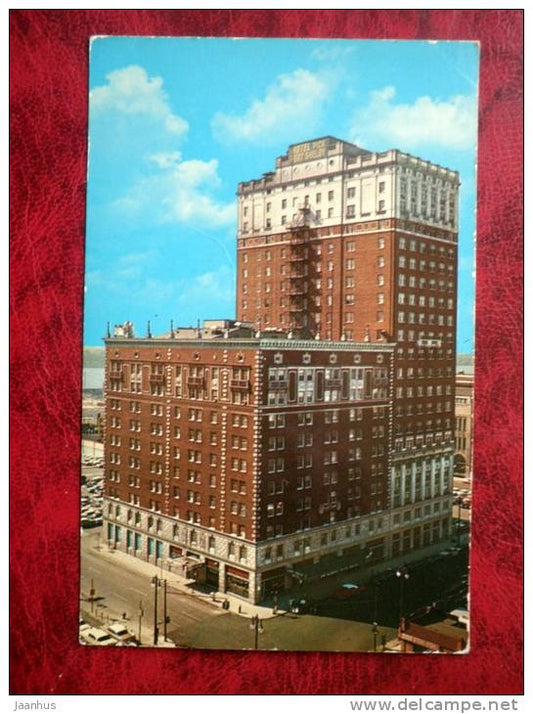 The Pick-Fort Shelby - Lafayette Bvld and First street- Detroit - Michigan - USA - unused (number written) - JH Postcards