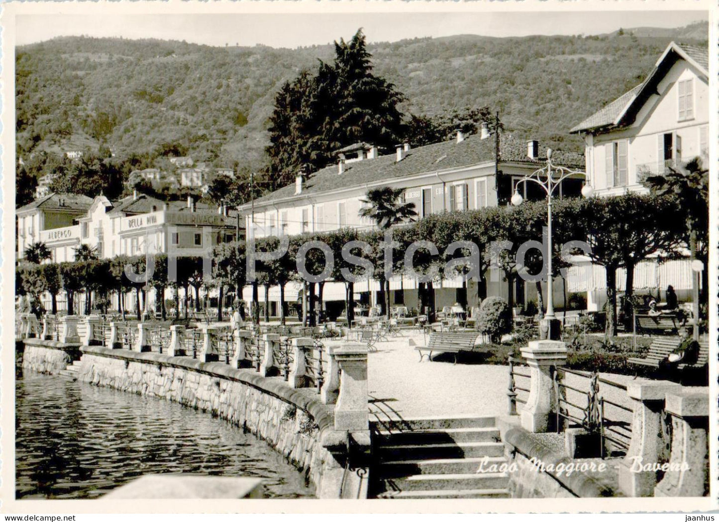 Lago Maggiore - Baveno - lake - 728 - Italy - unused - JH Postcards