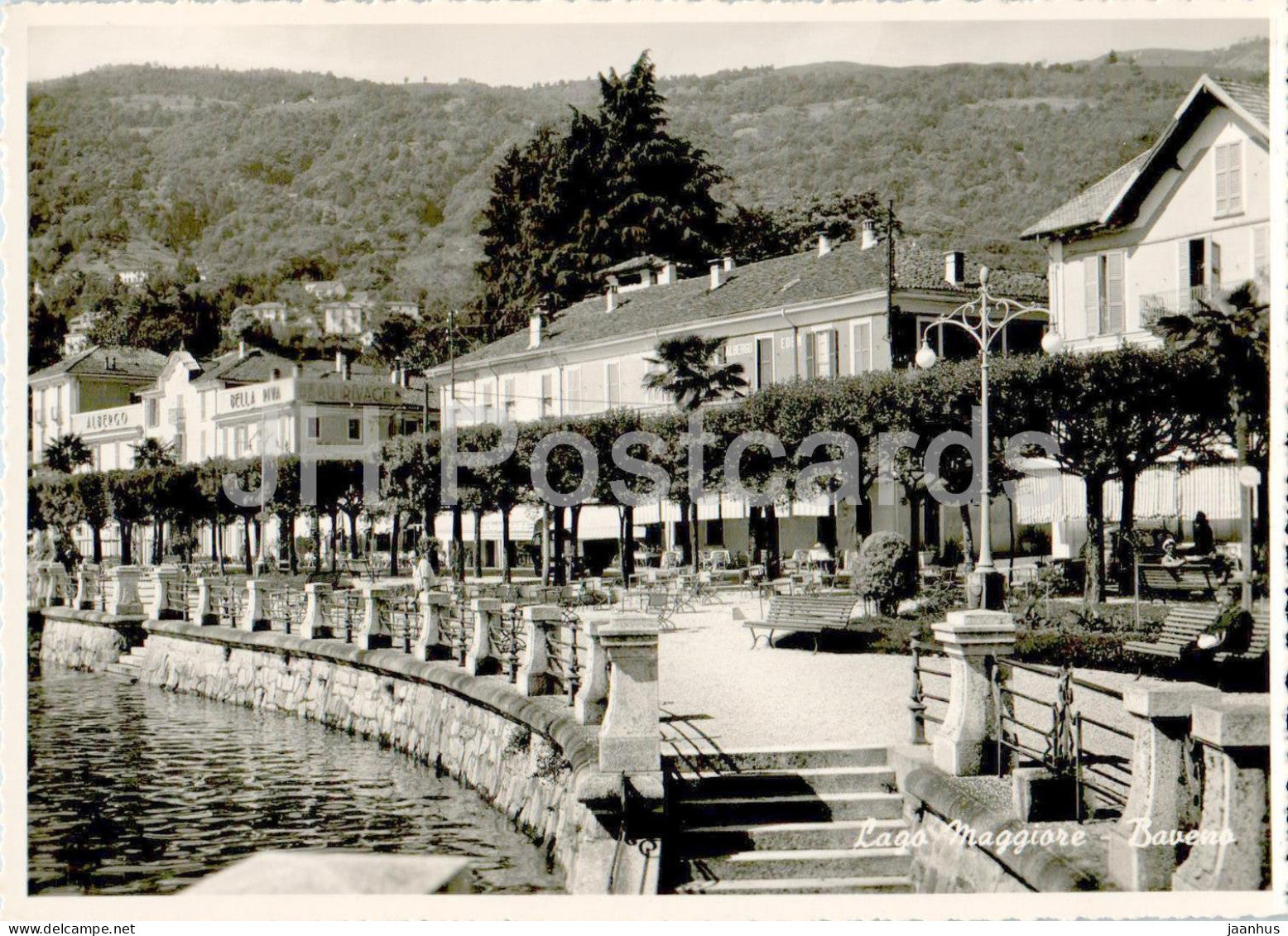 Lago Maggiore - Baveno - lake - 728 - Italy - unused - JH Postcards