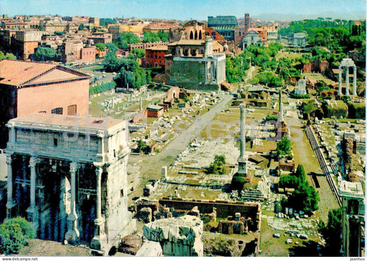 Roma - Rome - Foro Romano - Roman Forum - ancient world - 611 - Italy - unused - JH Postcards