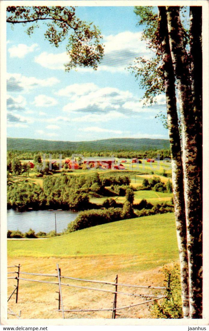 Svensk Natur - This beautiful Sweden - old postcard - Sweden - unused - JH Postcards