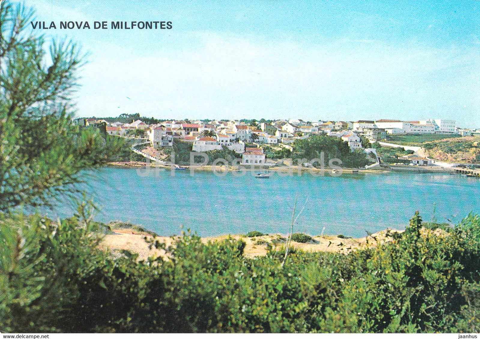 Vila Nova de Milfontes - Portugal - used - JH Postcards