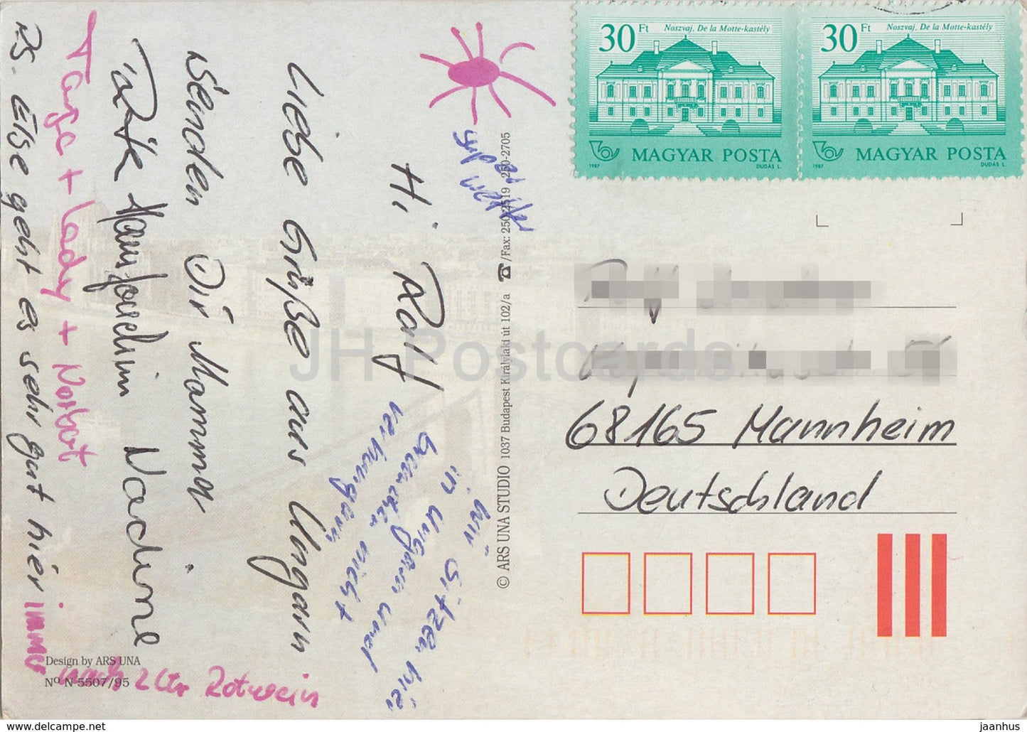 Puszta - Veszprem - Eger - Balaton - Budapest - Esztergom - Sopron - Szekesfehervar - multiview - années 1990 - Hongrie - utilisé