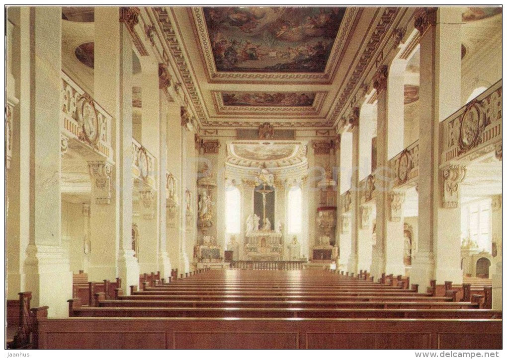 Bad Buchau - Innenraum der Stiftskirche - church - 22 - Germany - nicht gelaufen - JH Postcards