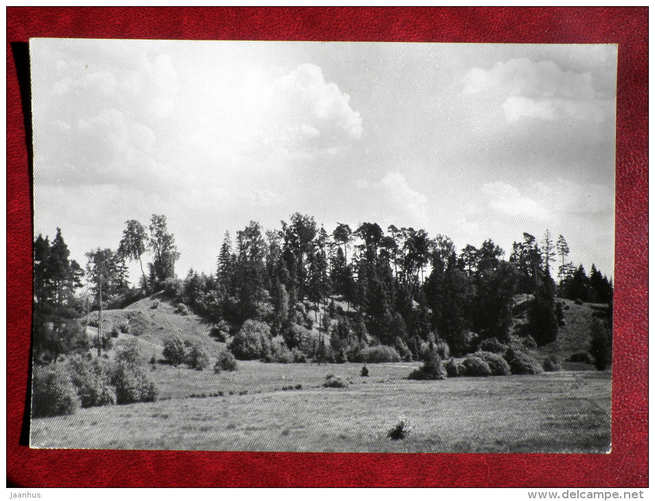 Hill fort in Tõrva - 1964 - Estonia USSR - unused - JH Postcards