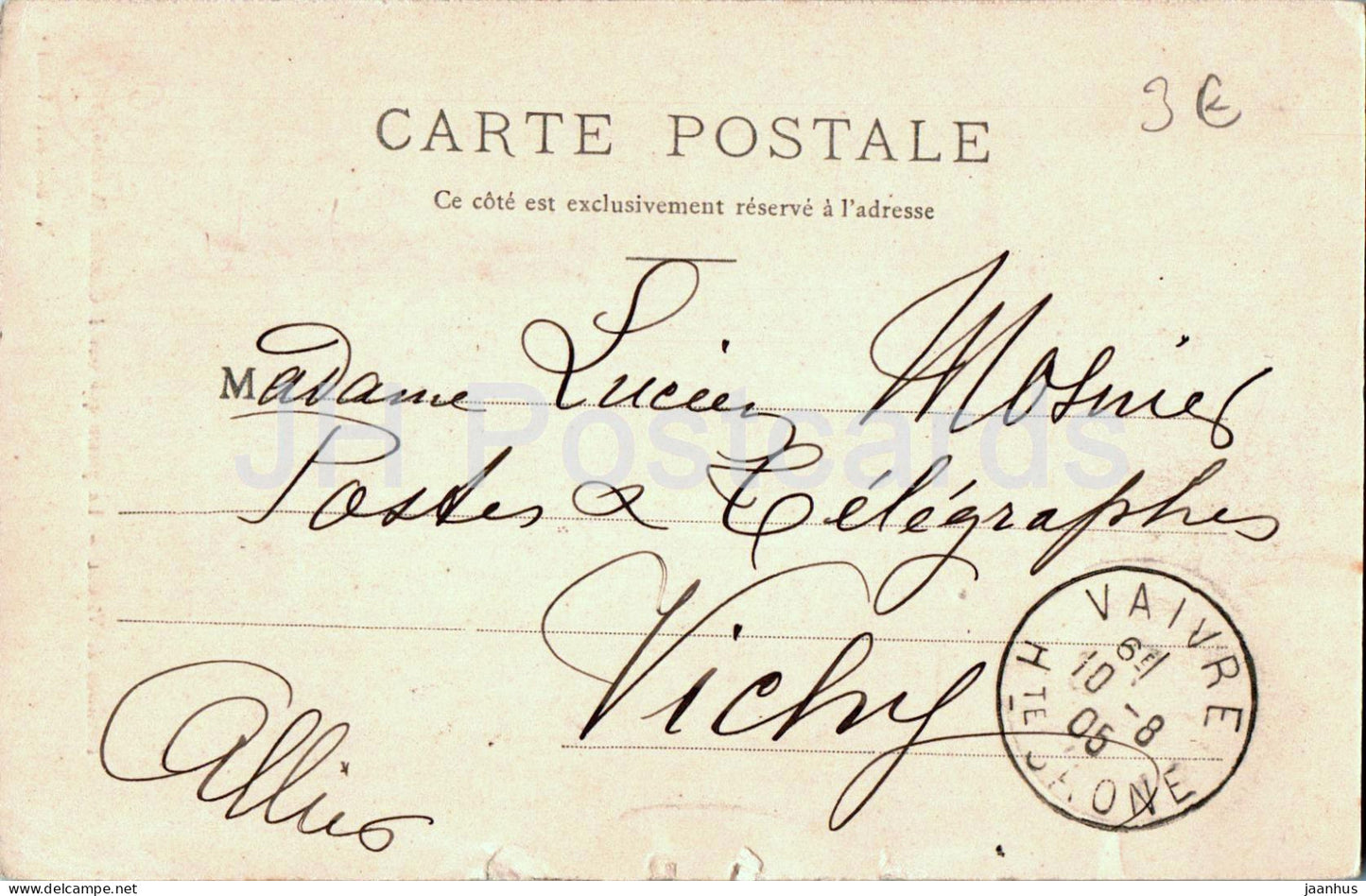 Envirous de Vesoul - La pierre qui vire a Chariez - alte Postkarte - 1905 - Frankreich - gebraucht 
