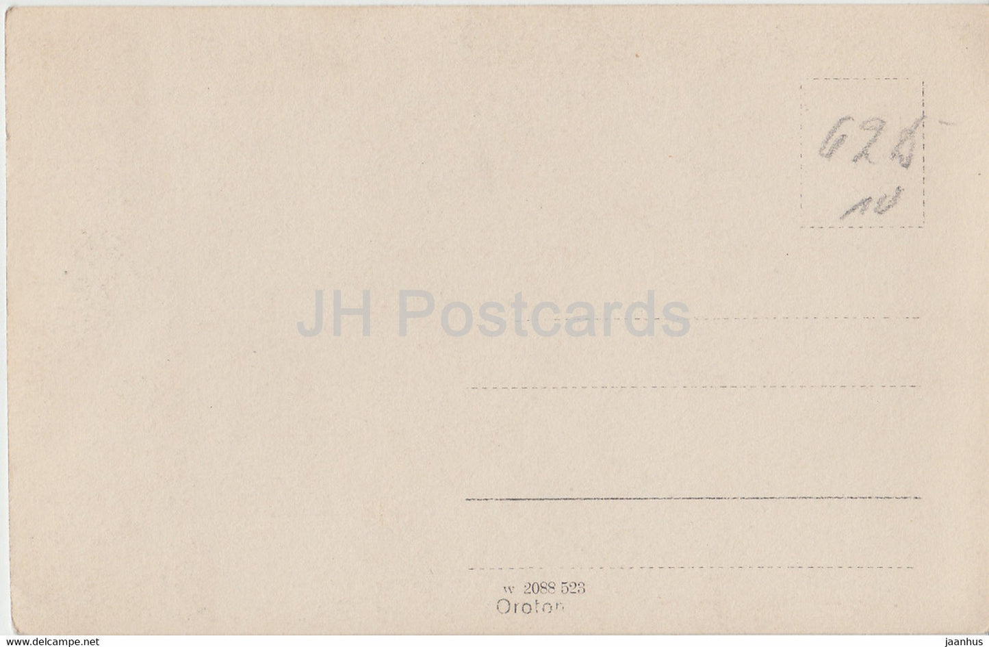 Group of People - excursion - photo - old postcard - unused