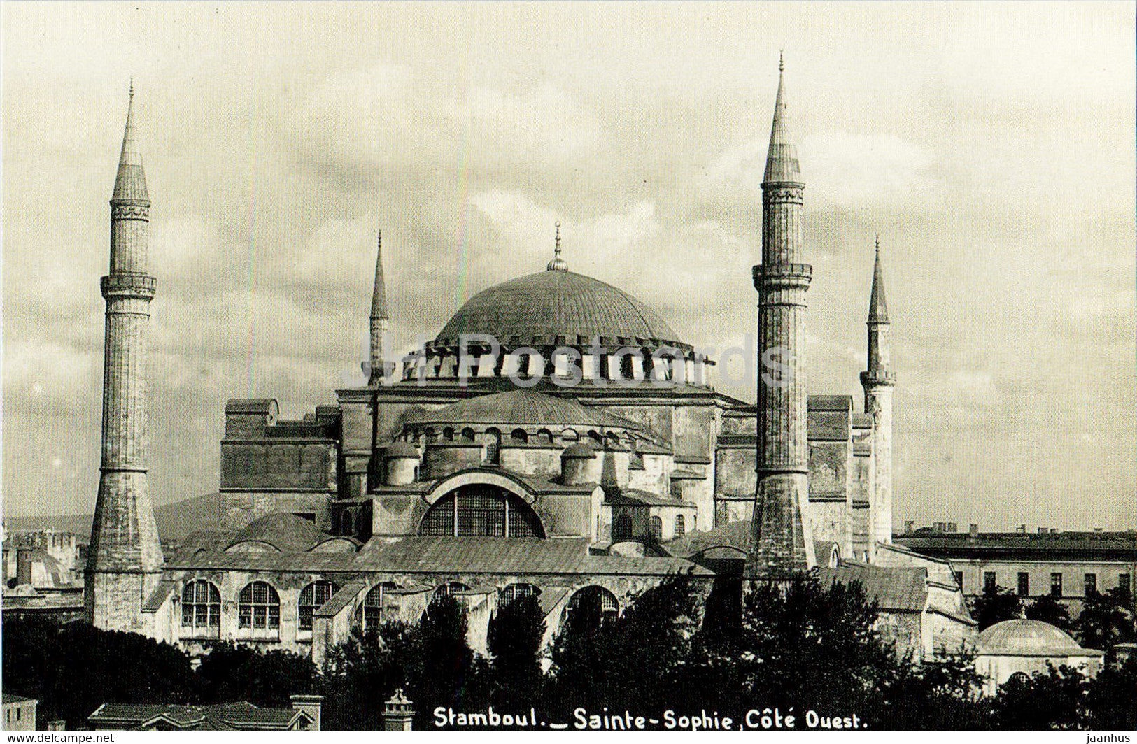 Istanbul - Ayasofya 1925 - The Saint Sophia - REPRODUCTION - Turkey - unused - JH Postcards