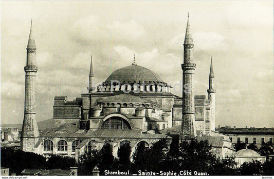 Istanbul - Ayasofya 1925 - The Saint Sophia - REPRODUCTION - Turkey - unused - JH Postcards