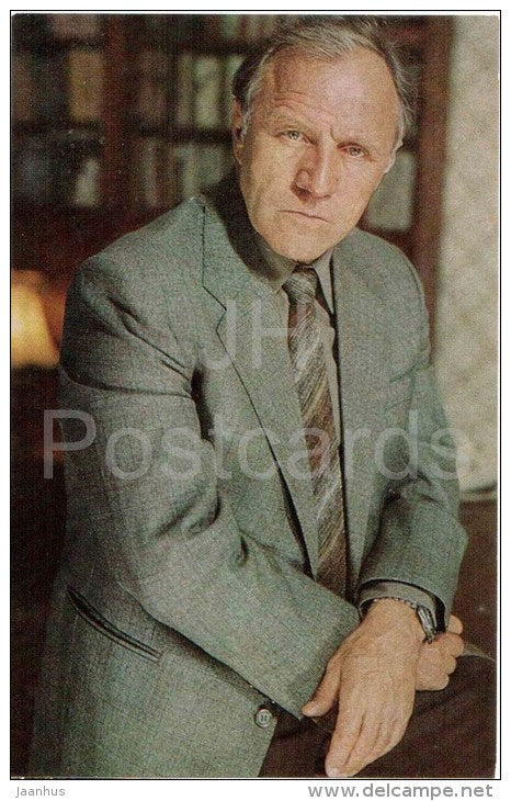 M. Ulyanov - Soviet Russian Movie Actor - 1982 - Russia USSR - unused - JH Postcards