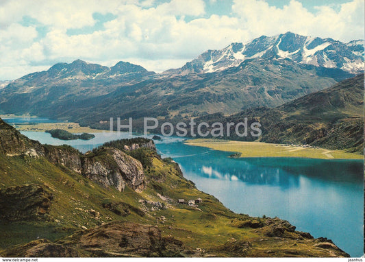 Sils - Silsersee - Piz Corvatsch - 201 - Switzerland - unused - JH Postcards
