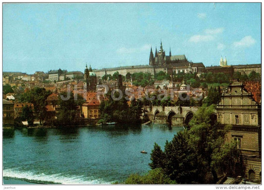 Praha - Prague - The Castle of Prague - Czechoslovakia - Czech - used 1982 - JH Postcards