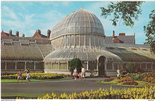 Belfast - The Conservatory in the Botanical Gardens - 1970 - United Kingdom - Northern Ireland - used - JH Postcards