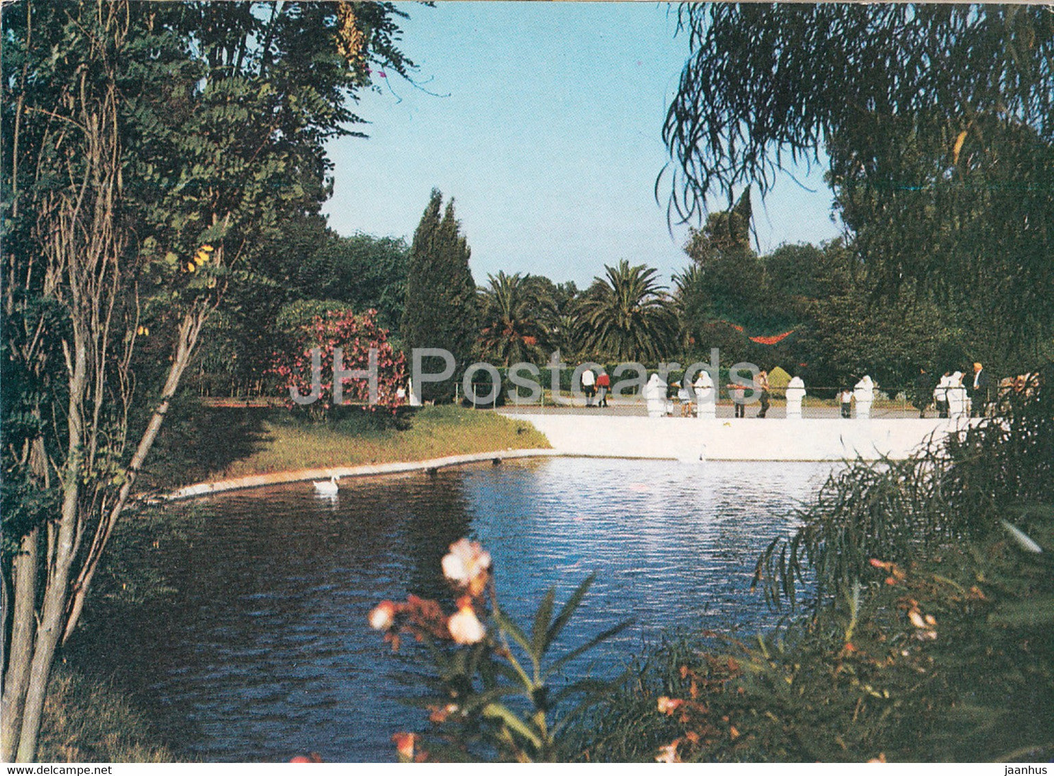 Oran - Le Jardin Municipal - garden - Algeria - unused - JH Postcards