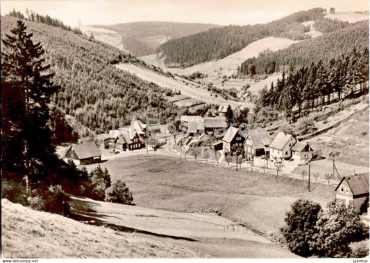 Heubach - Thur - old postcard - Germany DDR - used - JH Postcards