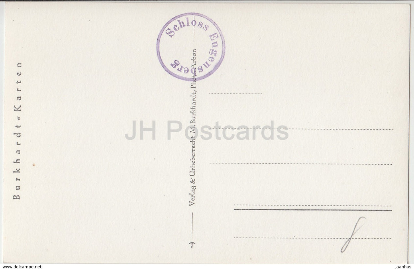 Schloss Eugensberg a. Untersee - Schloss - 2327 - Schweiz - alte Postkarte - unbenutzt