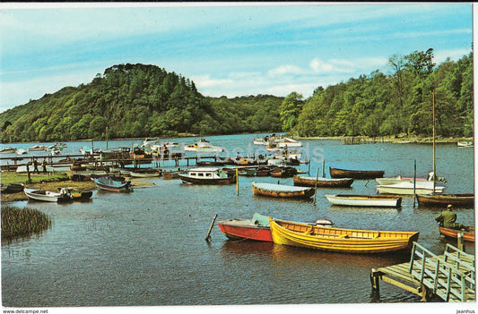 Loch Lomond - Balmaha Bay - boat - PT35875 - 1970 - United Kingdom - Scotland - used - JH Postcards