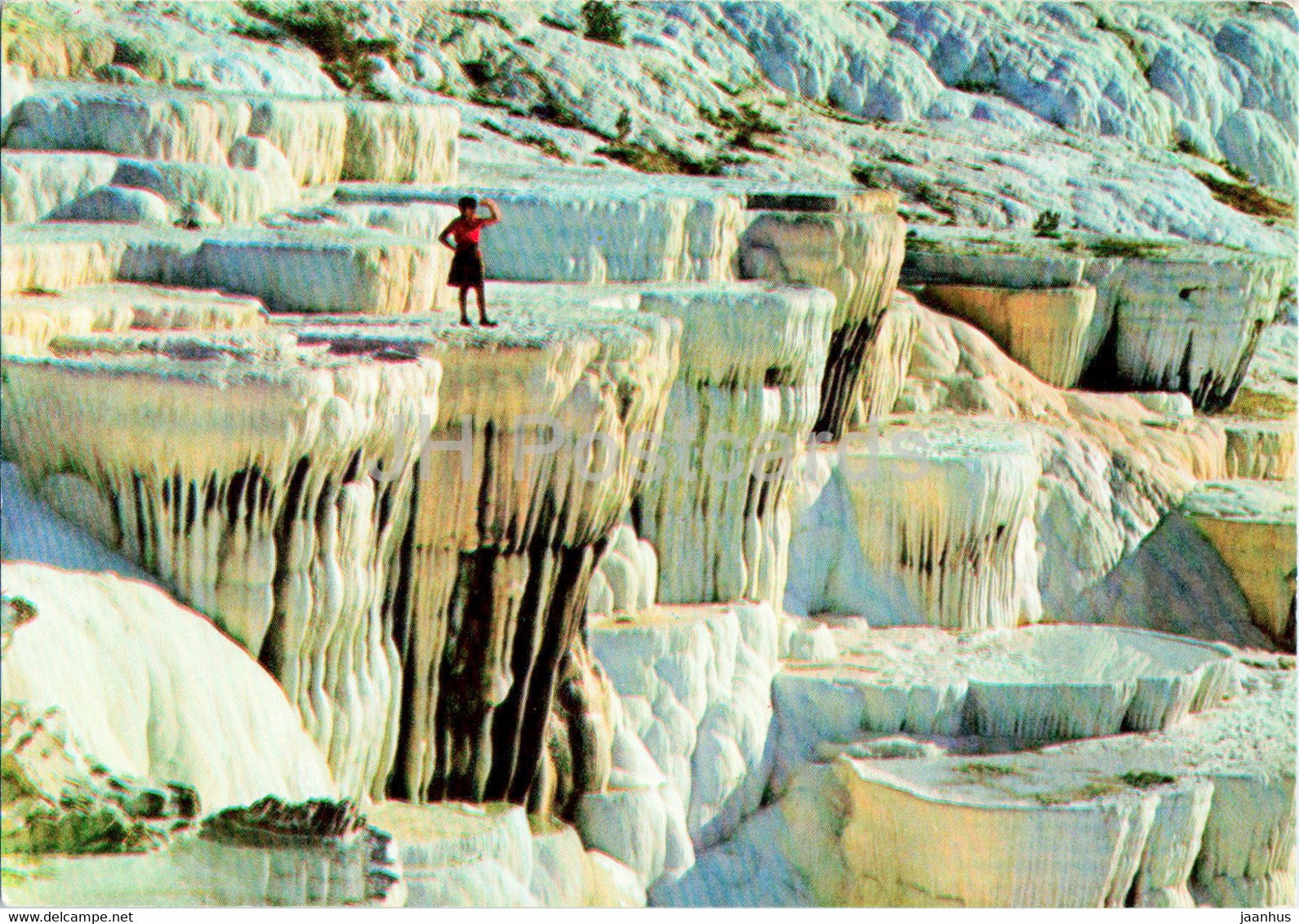Hierapolis calcer formations - Pamukkale - Turkey - unused - JH Postcards