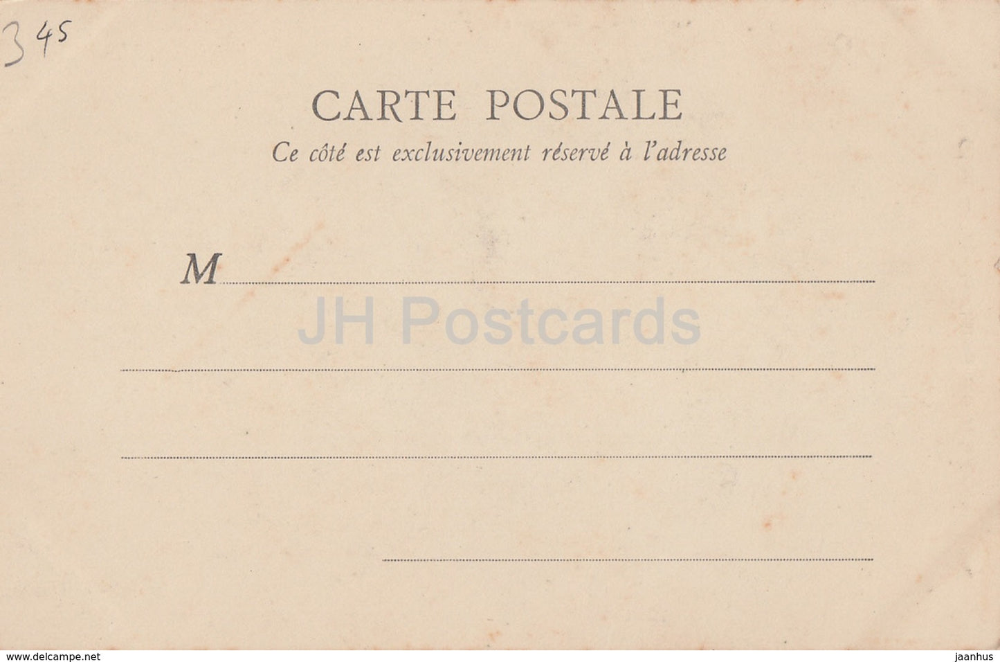 Gien - Tour du Chateau - cote de la Prison - castle - 3601 - old postcard - France - unused