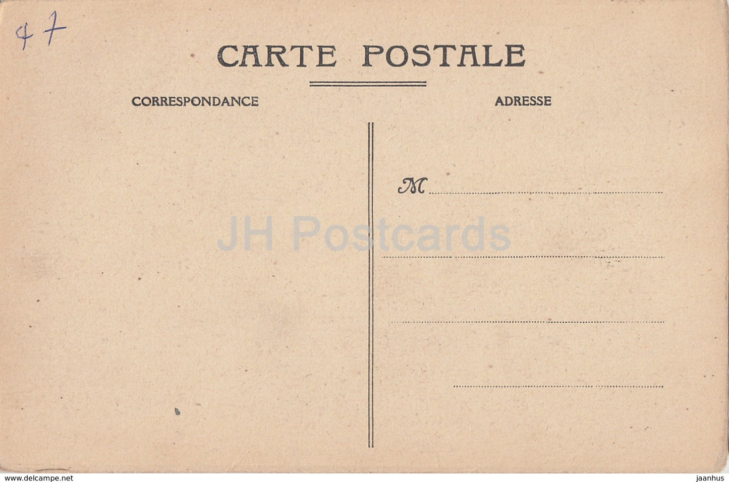 Nerac - Chateau de Henri IV - castle - old postcard - France - unused