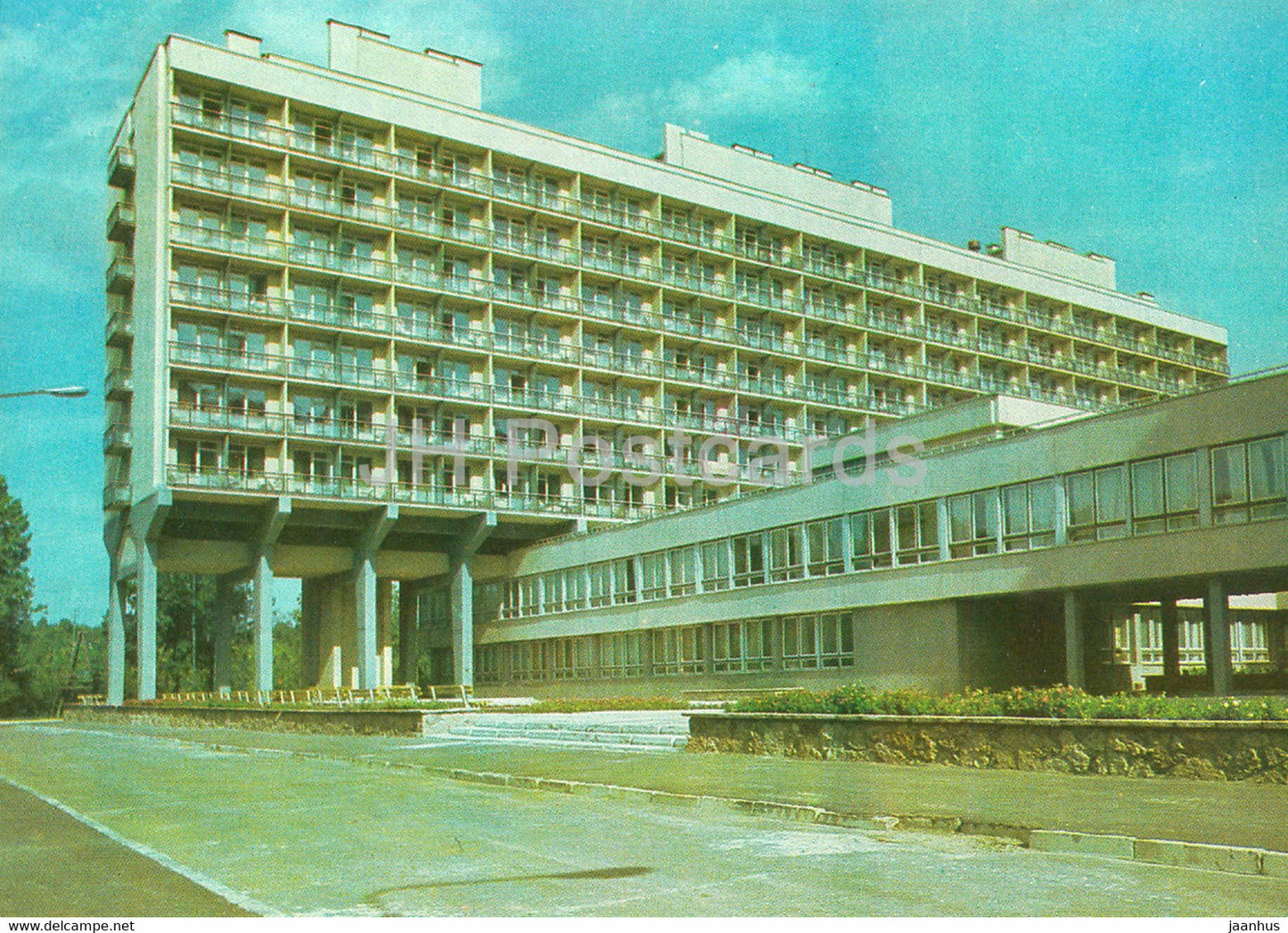 Jurmala - sanatorium Latvija at Jaunkemeri - 1986 - Latvia USSR - unused - JH Postcards
