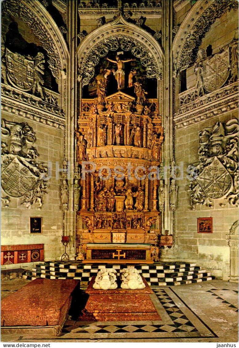 Burgos - Catedral - Capilla de los Condestables - Altar Mayor - cathedral - Main Altar - 68 - Spain - unused - JH Postcards