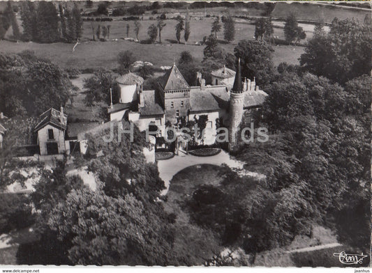 St Point - Vue Aerienne - castle - 2583 - France - unused - JH Postcards