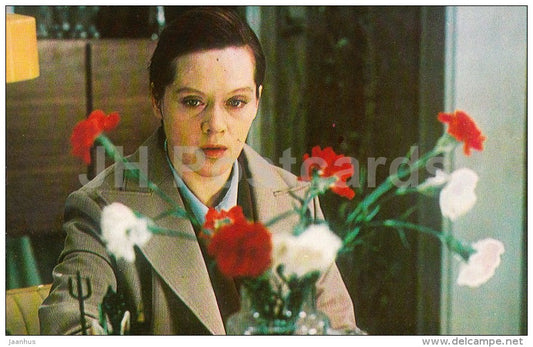 Love affair at work - actress A. Freyndlikh - Movie - Film - soviet - 1978 - Russia USSR - unused - JH Postcards