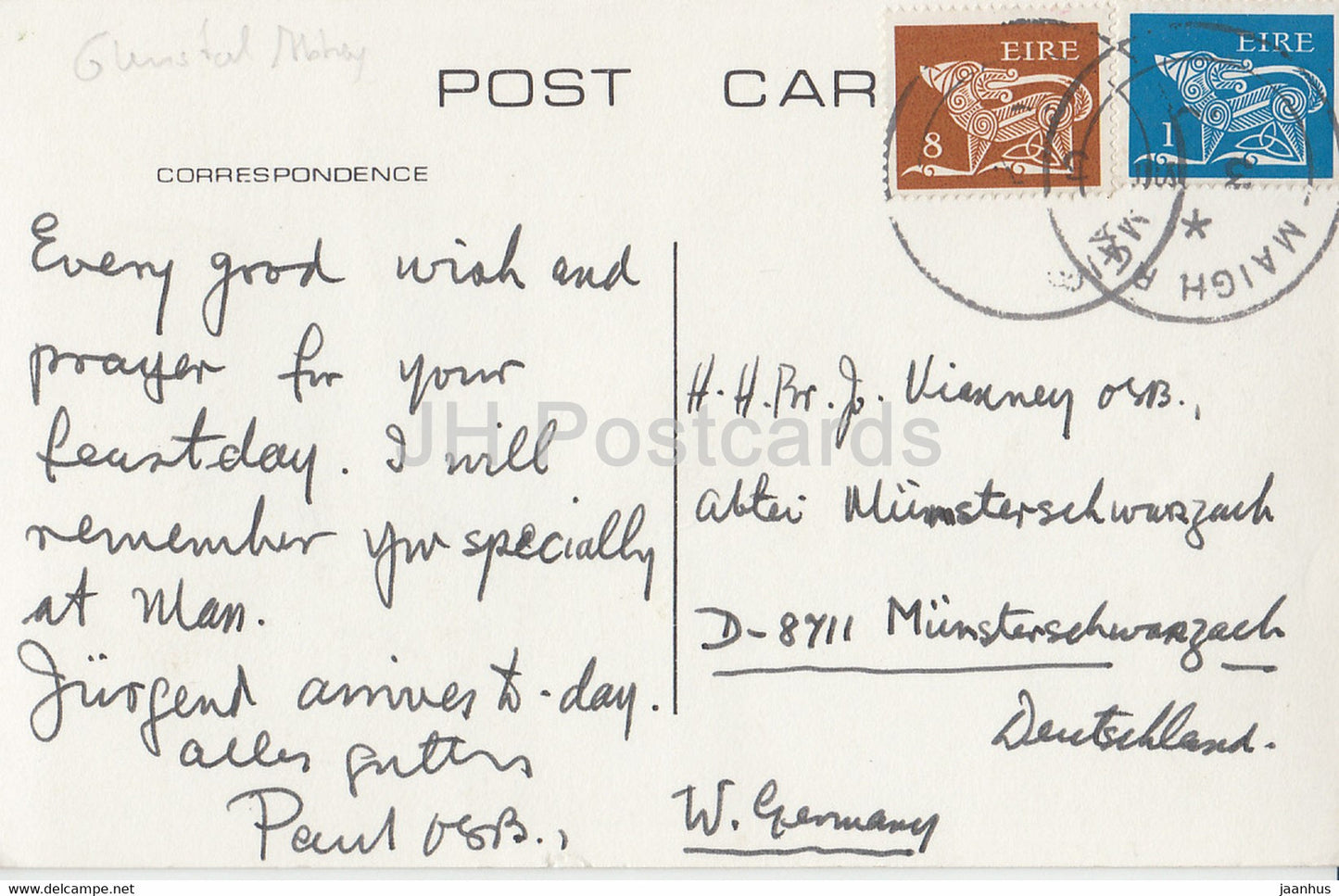 Glenstal - The Original Castle - Ireland - used