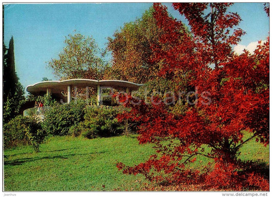Belvedere in the Upper Part - Arboretum - Dendrarium - Botanical Garden - Sochi - 1985 - Russia USSR - unused - JH Postcards