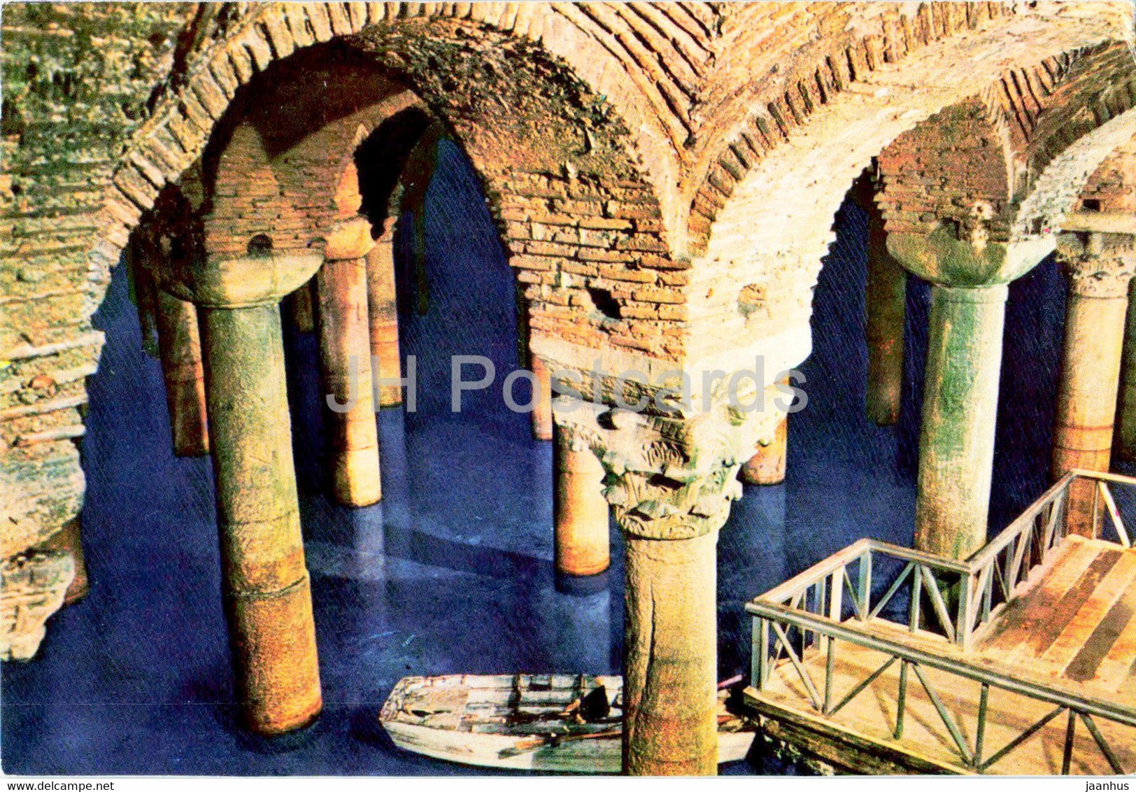 Istanbul - The Underground Cistern - Keskin - 14 - Turkey - unused - JH Postcards