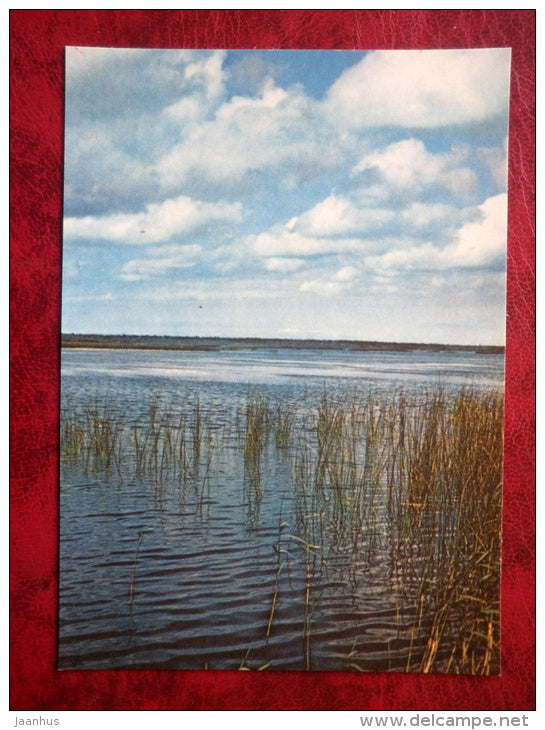 Lake Hindaste - Estonian lakes - 1979 - Estonia - USSR - unused - JH Postcards